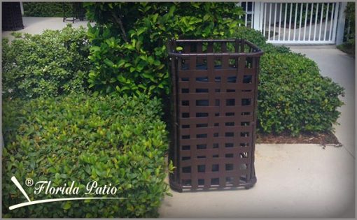 C-99C Cross Strapped Trash Can Receptacle