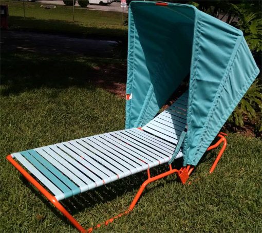 CAB-L Single Chaise Lounge Cabana