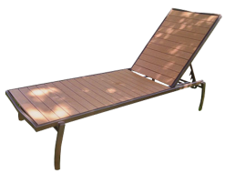 EW-149 Wood Chaise Lounge