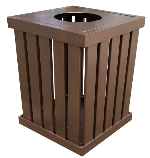 WST-99 Aluminum Trash Receptacle